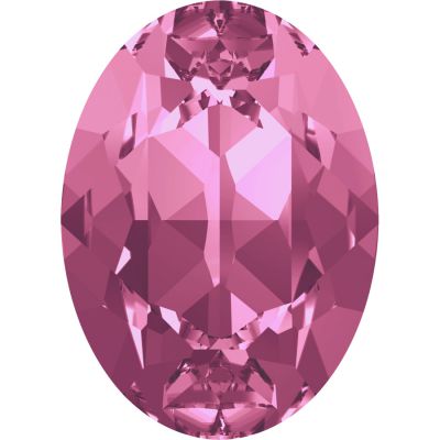 Cabochon ovale 4120 8x6 mm Rose x1 Cristal Swarovski, 