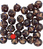 20 Perles rondes Amethyste 16mm