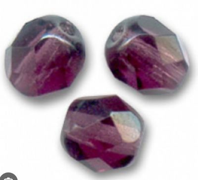 500 facettes 4 mm Amethyst