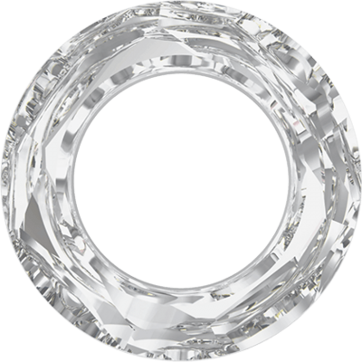 Anneau Cosmic 4139 Crystal Silver Shade x1 Cristal Swarovski
