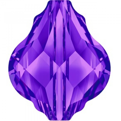 Baroque bead 5058 14 mm Amethyst x1 Cristal Swarovski