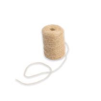 Bobine cordelette 1mm x 270 mètres jute naturel 