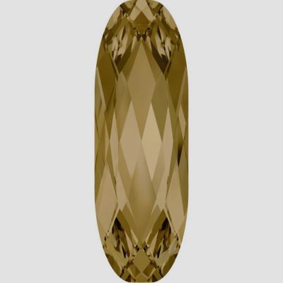 Cabochon 4161 Light Color Topaz Satin 15x5 mm x1 Cristal Swarovski