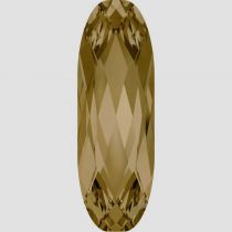 Cabochon 4161 Light Color Topaz Satin 15x5 mm x1 Cristal Swarovski