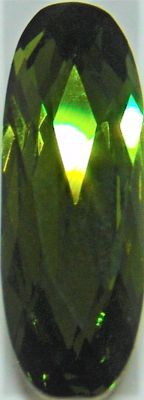 Cabochon 4161 Olivine  15x5 mm x1 Swarovski
