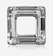 Cabochon 4439 Cosmic Square Crystal 20mm x1 Cristal Swarovski