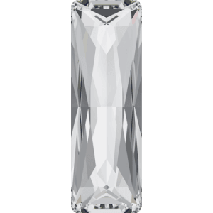 Cabochon 4547 argent� 24x8 mm x1 Cristal Swarovski