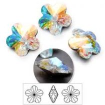 Cabochon 4744 10 mm Crystal ABx1 Cristal Swarovski