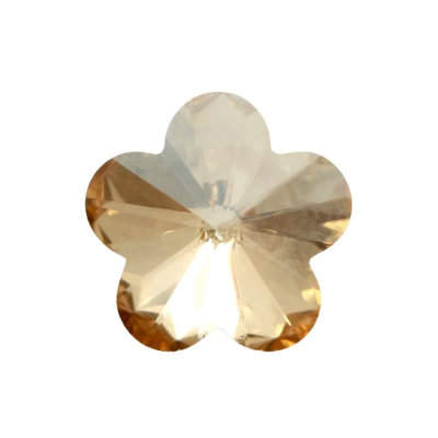 Cabochon 4744 10 mm Crystal golden shadow x1 Cristal Swarovski