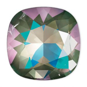 Cabochon Carr� 4470 Crystal Army green delite 12mm x1 Swarovski