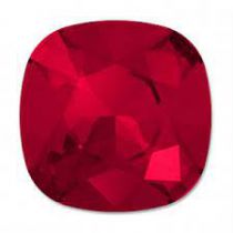 Cabochon Carré 4470 Scarlet 12mm x1 Cristal Swarovski