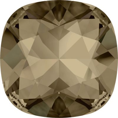 Cabochon Carr� 4470 Smoky Quartz  12mm x1