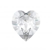 Cabochon Coeur 4800 -11x10 mm Crystal Cristal swarovski x1