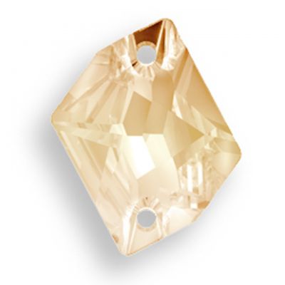 Cabochon cosmic 3265 Crystal golden shadow 26X21mm x1 � coudre Cristal Swarovski