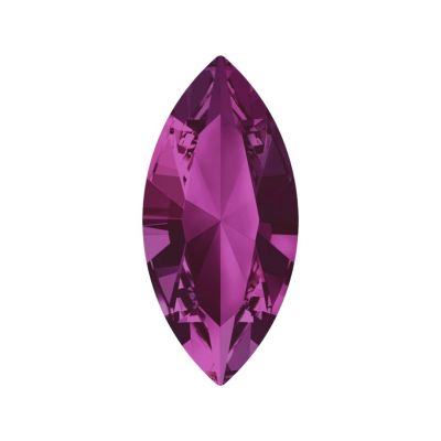 Cabochon Navette 4200-15x7mm- Fuschia x1 cristal Swarovski