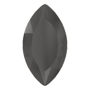 Cabochon Navette 4227-32x17mm- Couleur Jet hematite x1  Swarovski