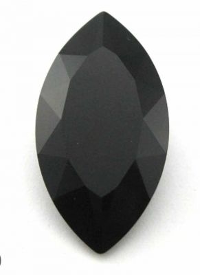 Cabochon Navette 4227-32x17mm- Couleur Jet x1  Swarovski