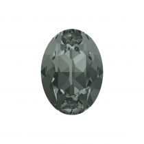 Cabochon ovale 4120 18x13 mm Black Diamond x1 Cristal Swarovski, noir