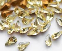 Cabochon poire 4300 Jonquil 10x6mm x1 cristal swarovski