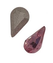 Cabochon poire 4300 Rose 10x6mm x1 cristal swarovski