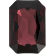 Cabochon Rectangle 4627-27x18.5mm Burgundy x1- Cristal Swarovski