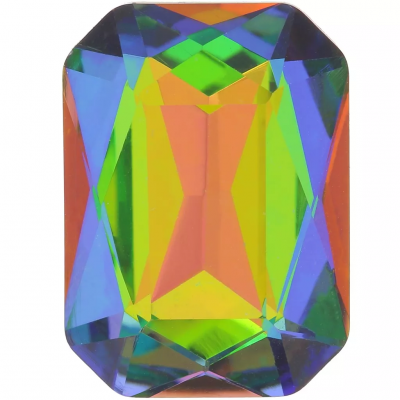 Cabochon Rectangle 4627-27x18.5mm crystal vitrail medium x1- Cristal Swarovski