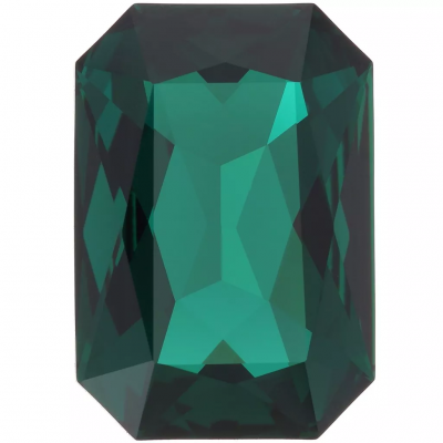 Cabochon Rectangle 4627-27x18.5mm Emerald x1- Cristal Swarovski