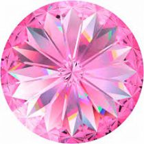 Cabochon Rivoli 1122 Rose AB Vintage 18mm x1 Swarovski