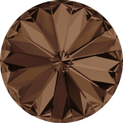 Cabochon Rivoli 1122 Smoke topaz 14mm x1 Swarovski