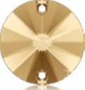 Cabochon rond 3200 crystal golden shadow 10mm x1 � coudre Cristal Swarovski
