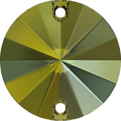 Cabochon rond 3200 Crystal Iridescent Green 10mm x1 � coudre