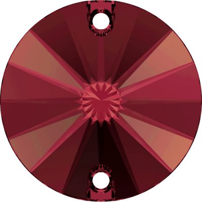 Cabochon rond 3200 Siam 10mm x1 � coudre