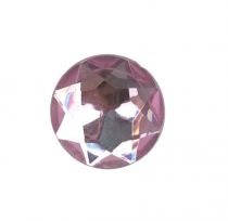 Cabochon strass rose 25mm x1