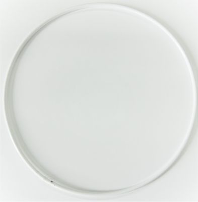 Cercle nu en m�tal blanc � 15cm