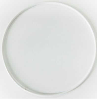 Cercle nu en m�tal blanc � 30cm