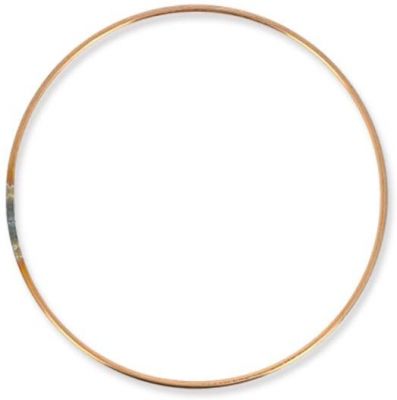 Cercle nu en m�tal cuivre � 25cm