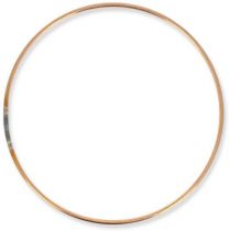 Cercle nu en métal cuivre Ø 25cm