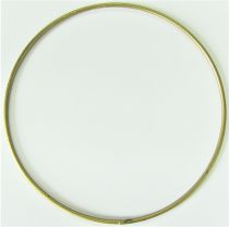 Cercle nu en métal doré Ø 15cm