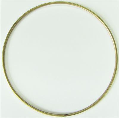 Cercle nu en m�tal dor� � 25cm