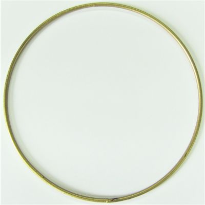 Cercle nu en m�tal or � 10cm