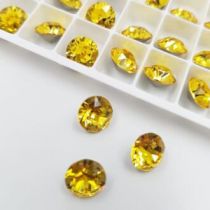 Chaton 1028 Lime 8mm strass xilion X1 Cristal Swarovski