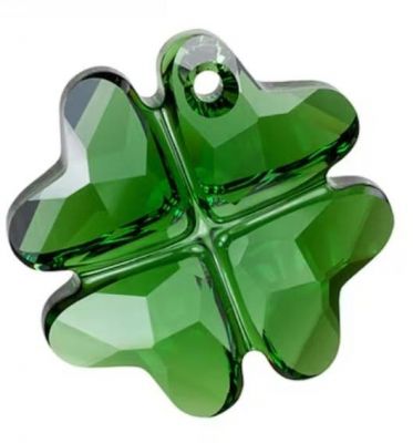 Clover 6764 Emerald14mm x1 cristal Swarovski