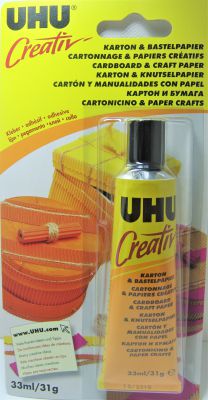 Colle UHU Creativ Carton Et Papier 33ml