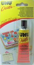 Colle UHU Créativ Plasique & Miniature 33ml