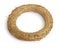 Couronne Paille nature  Ø 35 cm