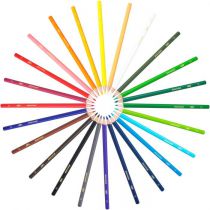 Crayons de couleur kids tropicolors Bic x24
