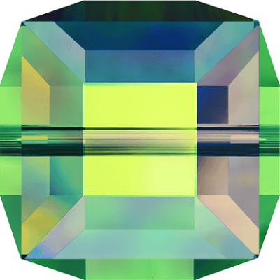 Cubes 5601 Crystal Vitrail Medium 4mm x6 Cristal Swarovski