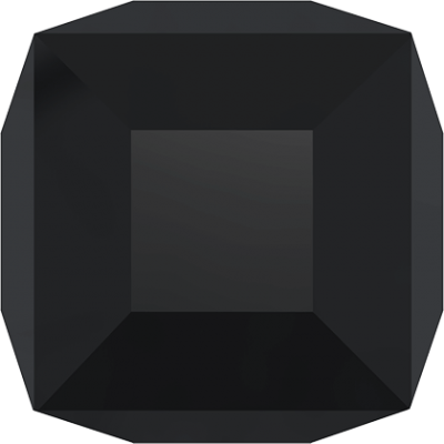Cubes 5601 Jet 4mm x6 Cristal Swarovski
