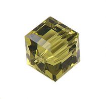 Cubes 5601 Khaki 4mm x6 Cristal Swarovski