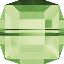 Cubes 5601 Peridot 8mm x1 Cristal Swarovski